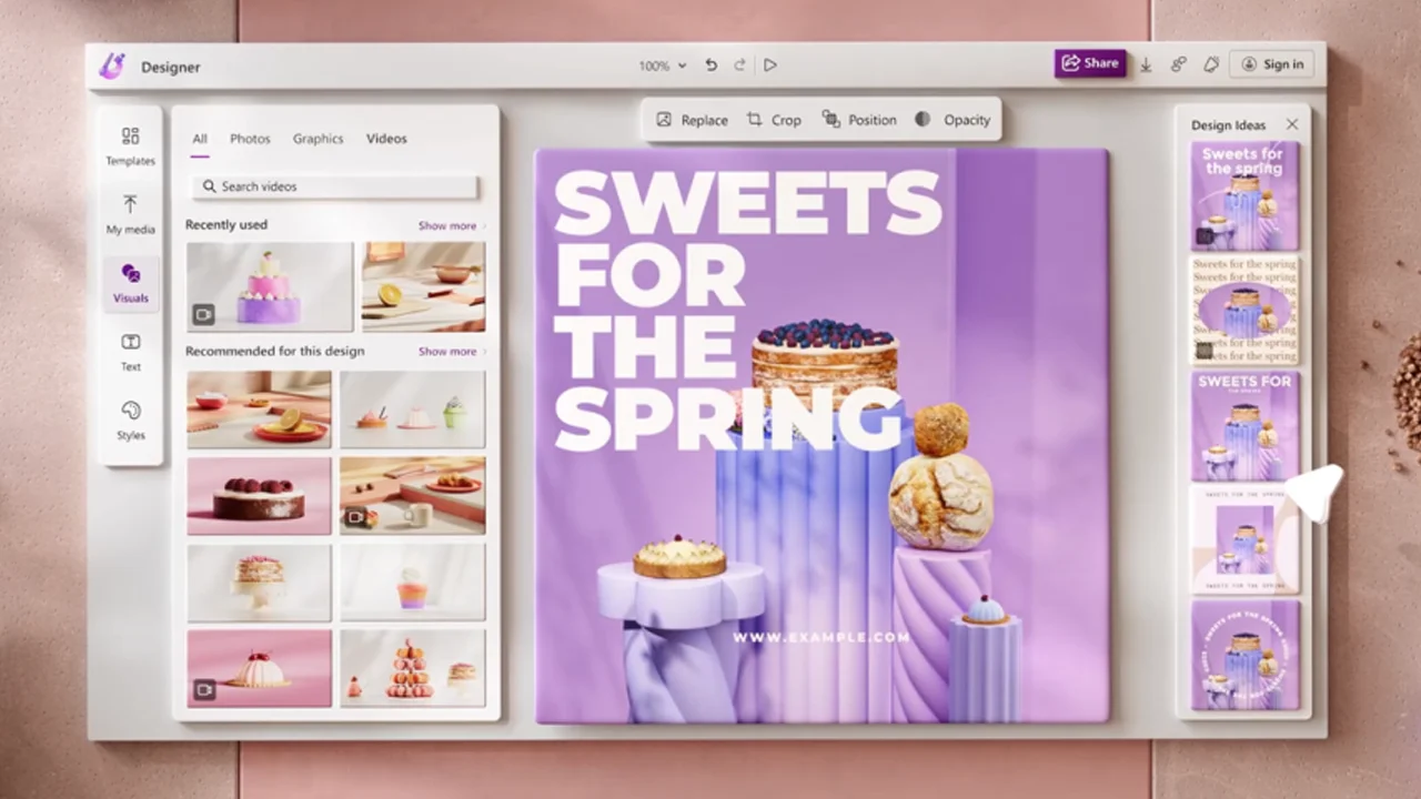 Hướng dẫn sử dụng Microsoft Designer