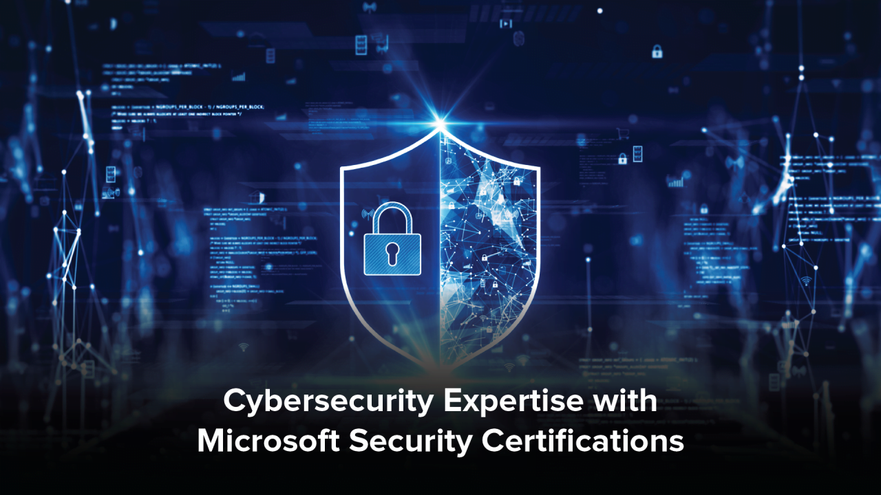 Lựa chọn chứng chỉ Microsoft Security