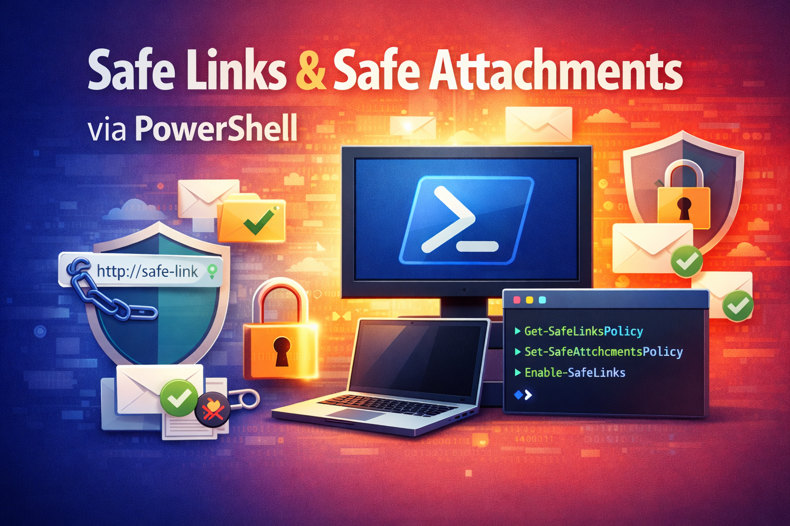 Hướng dẫn triển khai Safe Links và Safe Attachments bằng PowerShell trên Microsoft 365